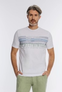 Męski t-shirt z nadrukiem