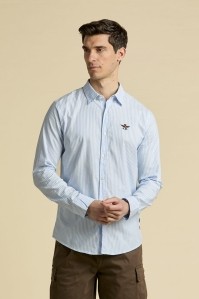 Bawełniana męska koszula w paski