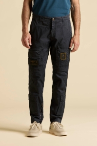 Granatowe męskie spodnie bojówki Anti-G