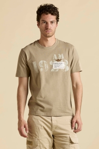 T-shirt z nadrukiem w stylu vintage