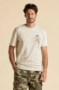 Bawełniany t-shirt z nadrukiem