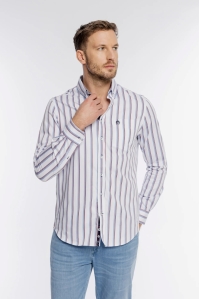 Męska koszula w paski Regular Fit
