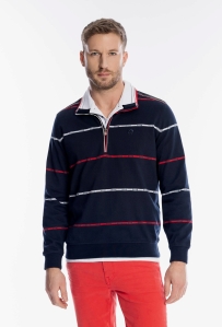 Męski sweter w paski