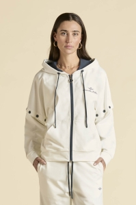 Rozpinana bluza z kapturem